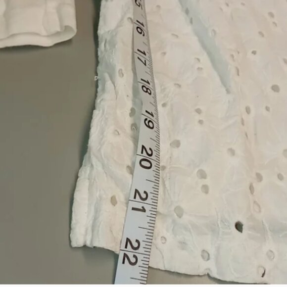 J. Crew Lace Front Top Size Large - Picture 9 of 12